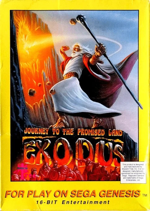 Exodus Journey to the Promised Land - Sega Genesis