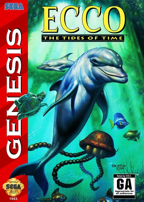 Ecco The Tides of Time - Sega Genesis
