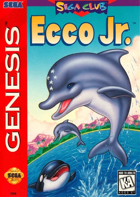 Ecco Jr - Sega Genesis