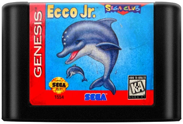 Ecco Jr - Sega Genesis