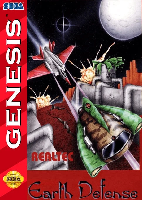Earth Defense - Sega Genesis