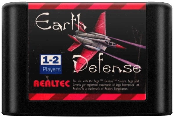 Earth Defense - Sega Genesis