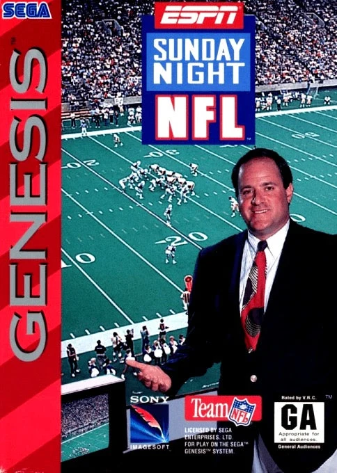 ESPN Sunday Night NFL - Sega Genesis