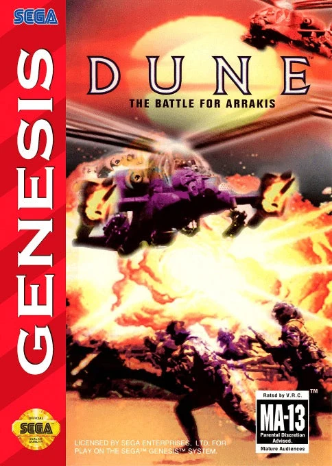 Dune The Battle for Arrakis - Sega Genesis