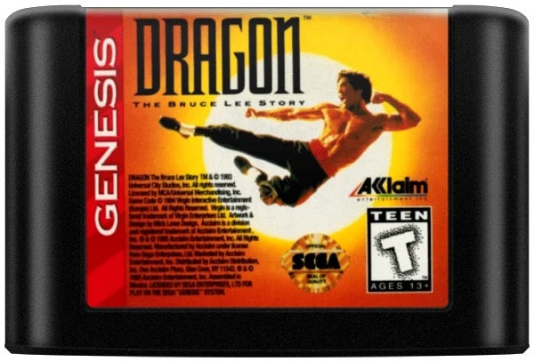 Dragon The Bruce Lee Story - Sega Genesis