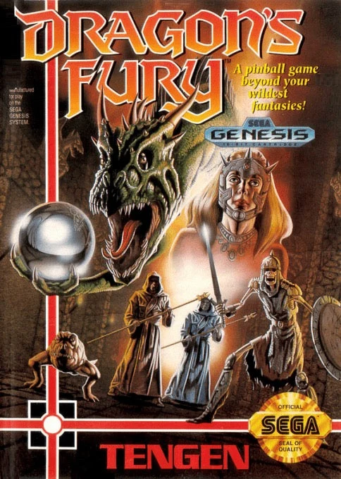 Dragon's Fury - Sega Genesis
