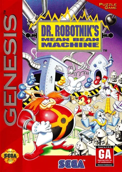 Dr Robotnik's Mean Bean Machine - Sega Genesis
