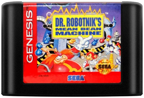 Dr Robotnik's Mean Bean Machine - Sega Genesis