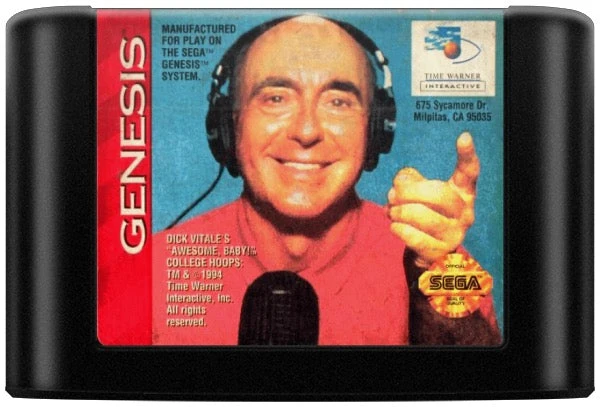 Dick Vitale's Awesome Baby College Hoops - Sega Genesis