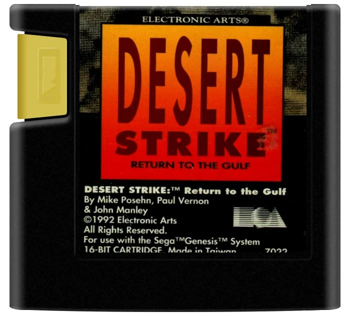 Desert Strike Return to the Gulf - Sega Genesis