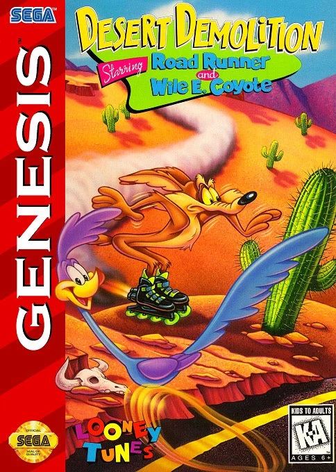 Desert Demolition - Sega Genesis