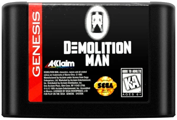 Demolition Man - Sega Genesis