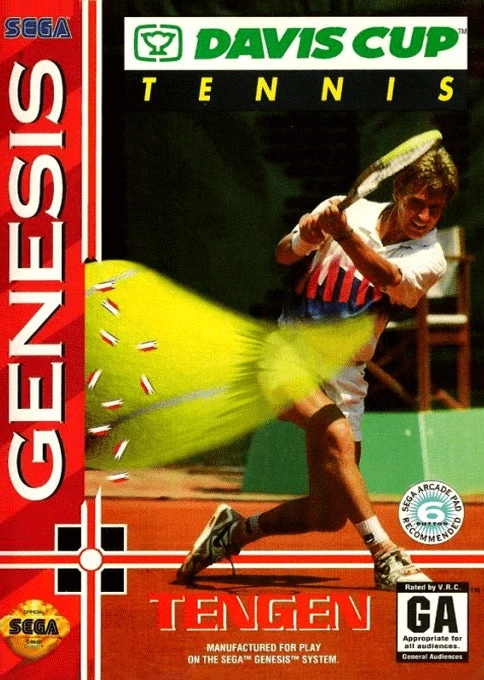 Davis Cup World Tour Tennis - Sega Genesis