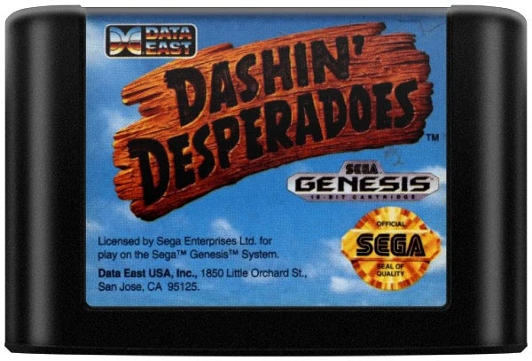 Dashin' Desperadoes - Sega Genesis