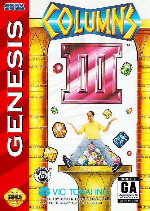 Columns III Revenge of Columns - Sega Genesis