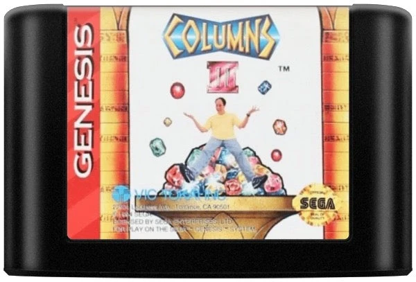 Columns III Revenge of Columns - Sega Genesis