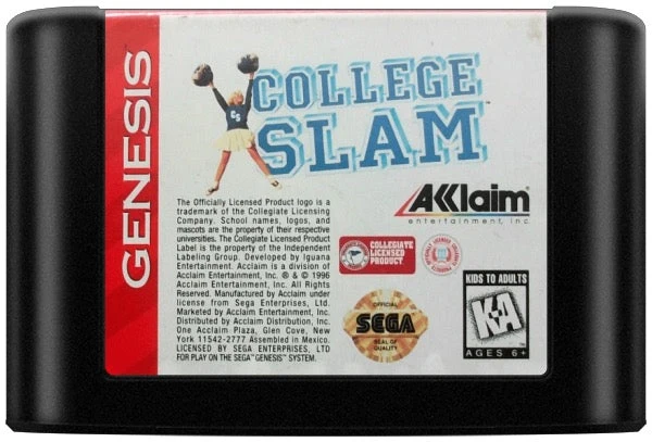 College Slam - Sega Genesis