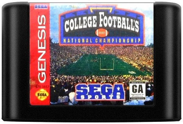 College Football's National Championship - Sega Genesis