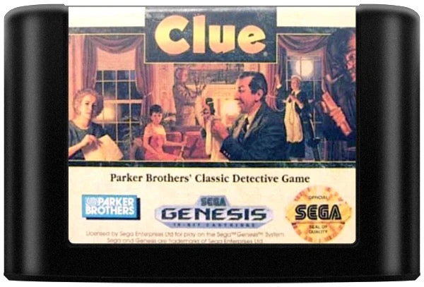 Clue - Sega Genesis