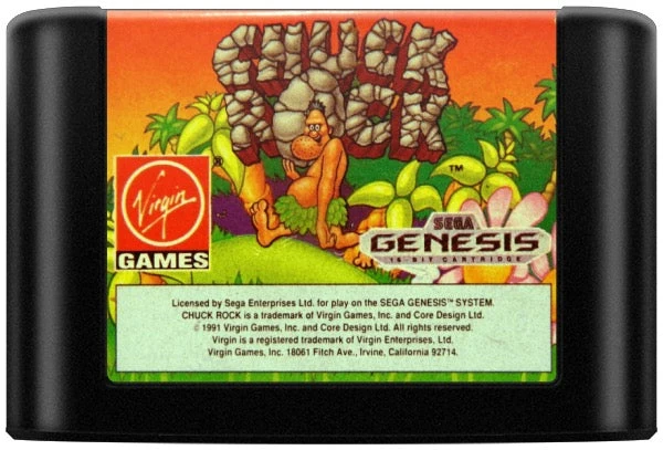 Chuck Rock - Sega Genesis
