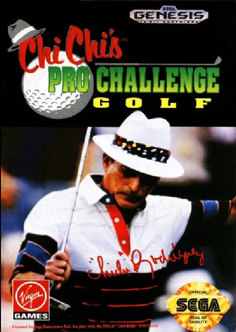 Chi Chi's Pro Challenge Golf - Sega Genesis