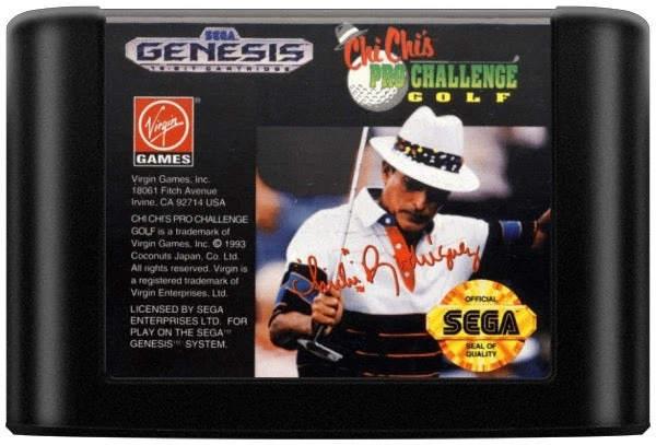 Chi Chi's Pro Challenge Golf - Sega Genesis