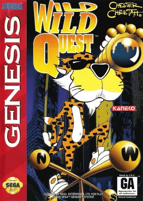 Chester Cheetah Wild Wild Quest - Sega Genesis