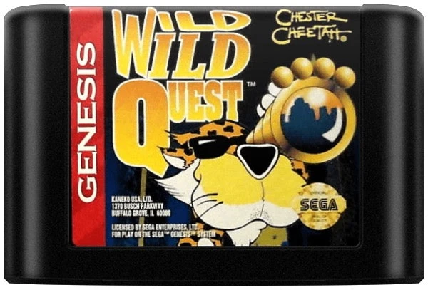 Chester Cheetah Wild Wild Quest - Sega Genesis