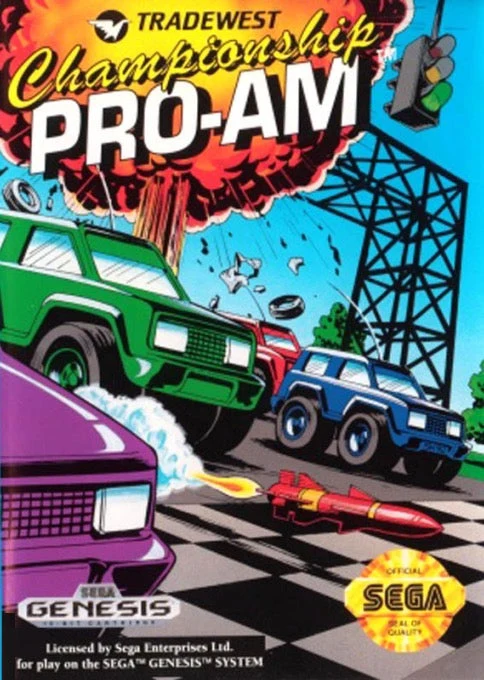 Championship Pro-AM - Sega Genesis