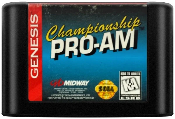 Championship Pro-AM - Sega Genesis