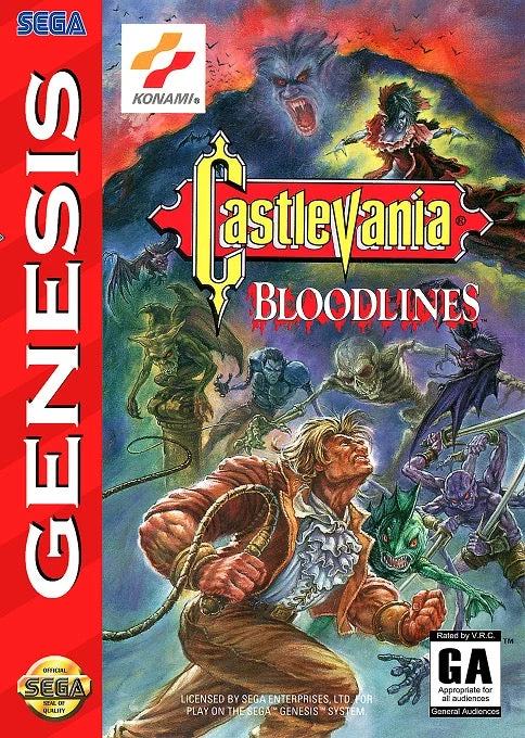 Castlevania Bloodlines - Sega Genesis