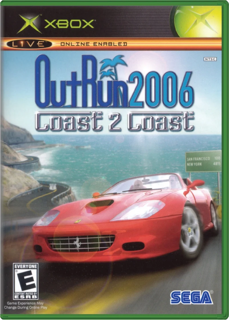 OutRun 2006 Coast 2 Coast - Microsoft Xbox