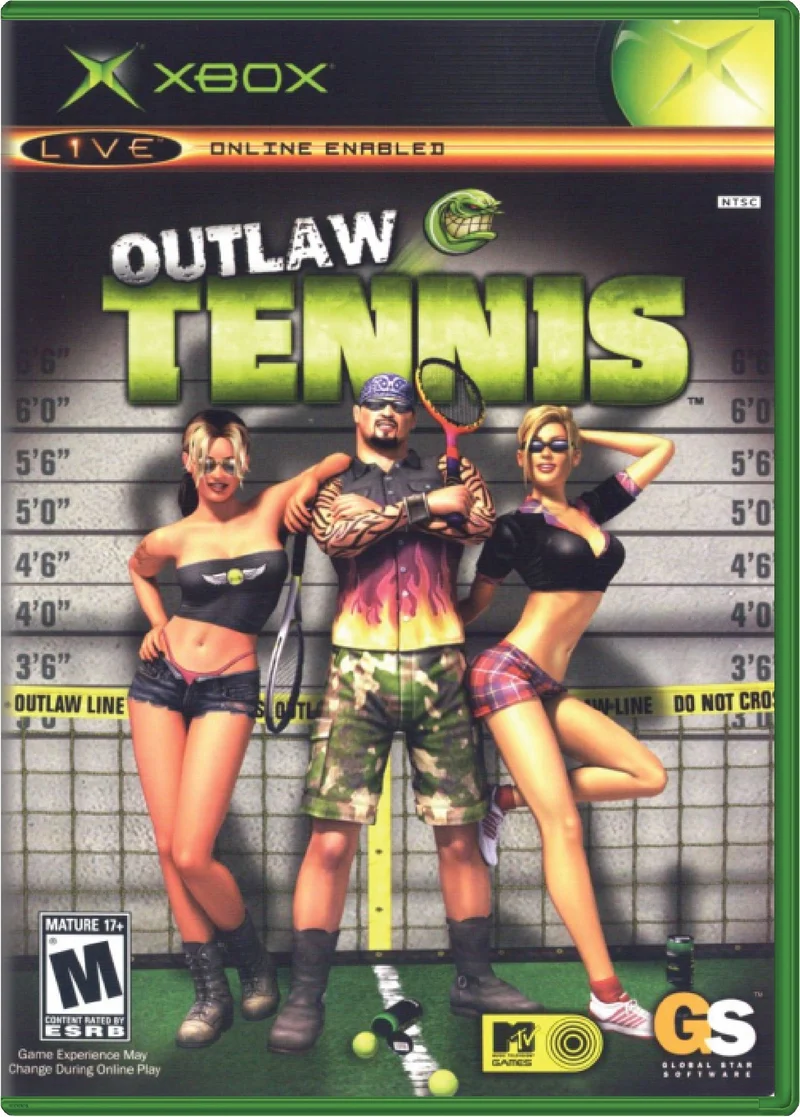 Outlaw Tennis - Microsoft Xbox