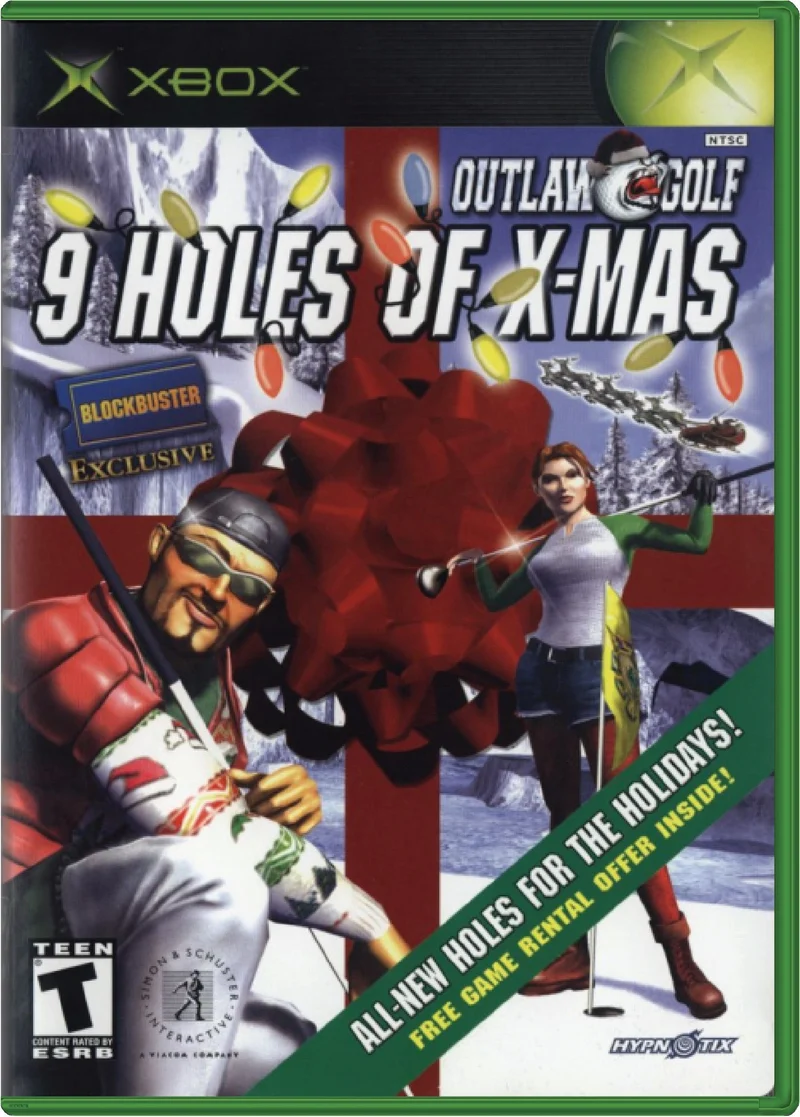 Outlaw Golf 9 Holes of Christmas - Microsoft Xbox