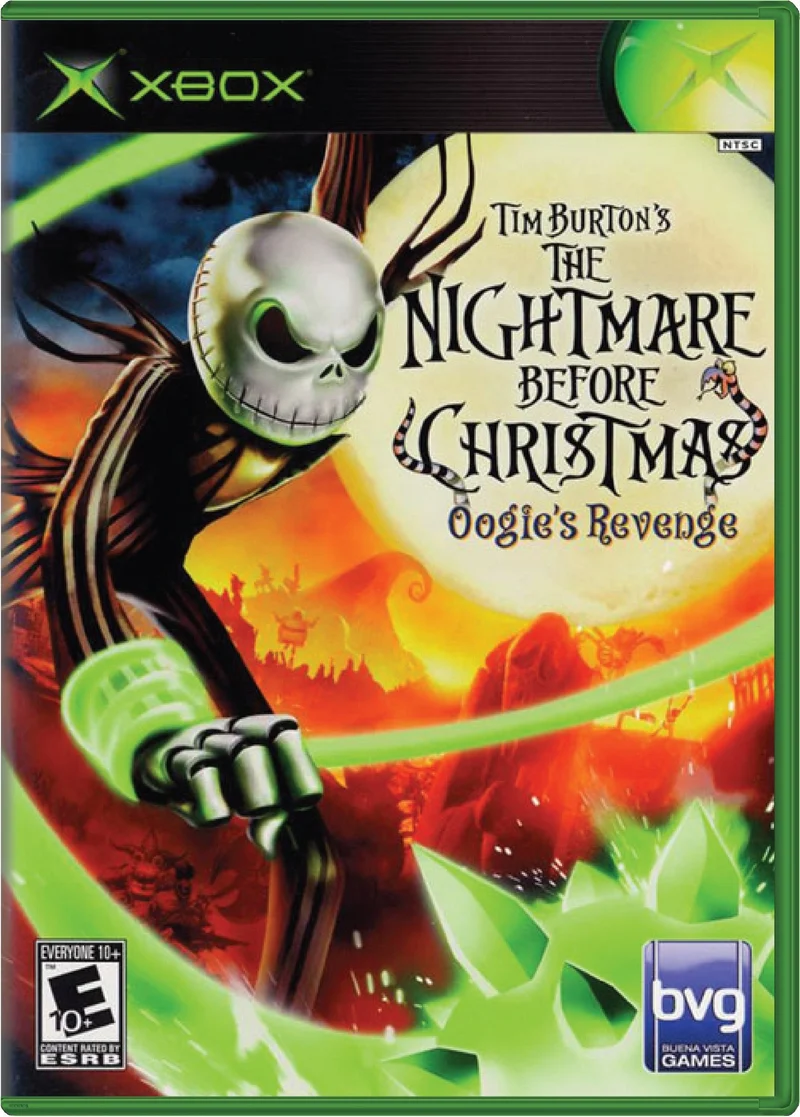 Nightmare Before Christmas Oogie's Revenge - Microsoft Xbox