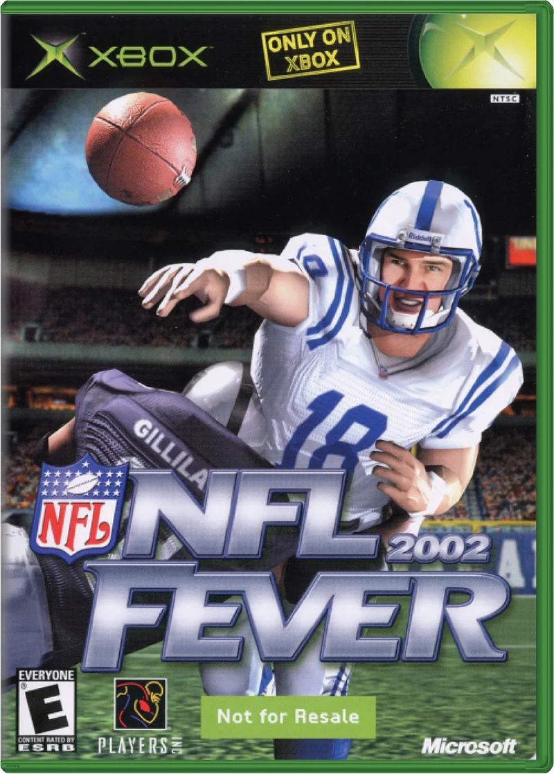 NFL Fever 2002 - Microsoft Xbox