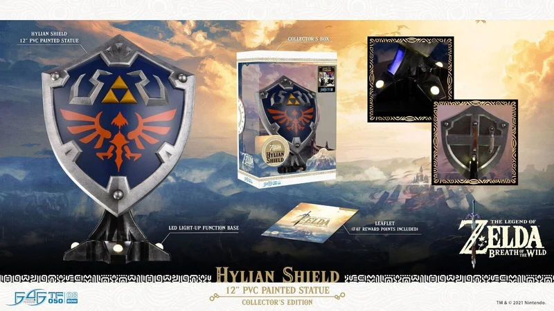 The Legend of Zelda Breath of the Wild Hylian Shield Collector's