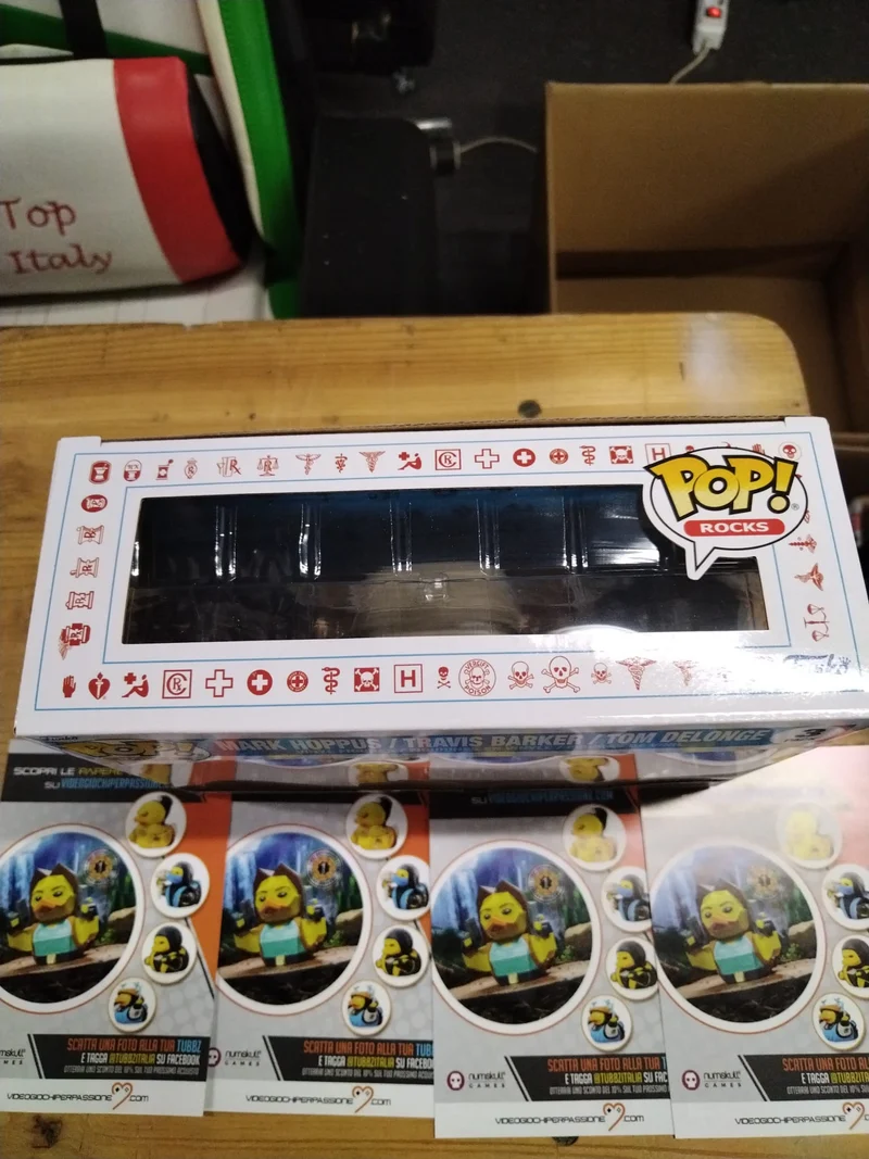 Funko Pop! Rocks: Blink 182--3 Pack-- Tom DeLonge, Mark Hoppus, Travis Barker