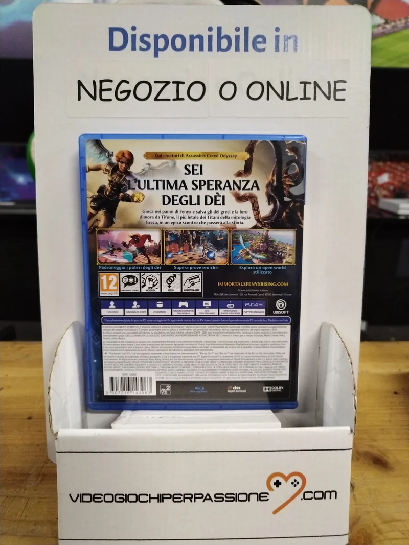 IMMORTALS FENYX RISING PS4 (usato garantito)(versione ita.)