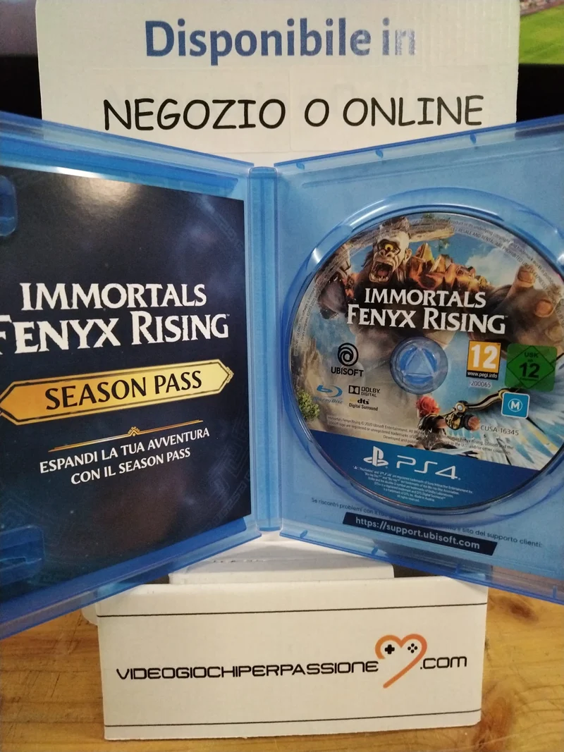 IMMORTALS FENYX RISING PS4 (usato garantito)(versione ita.)