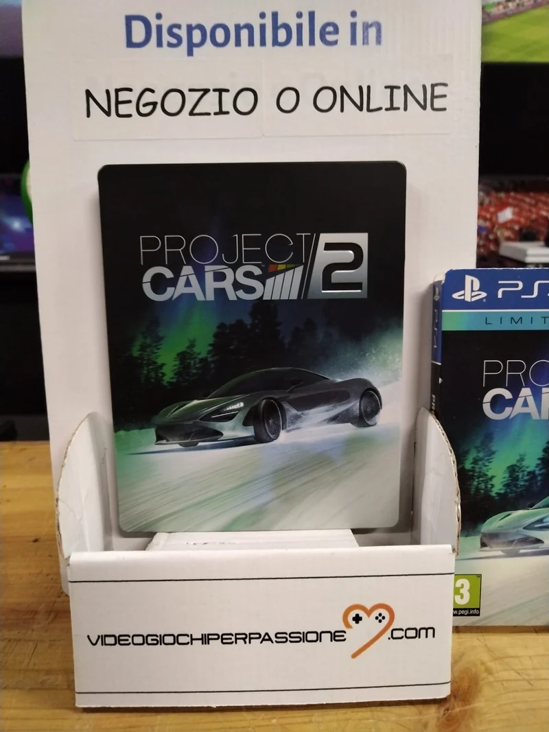 PROJECT CARS 2 LIMITED EDITION PS4 (usato garantito)(versione ita.)