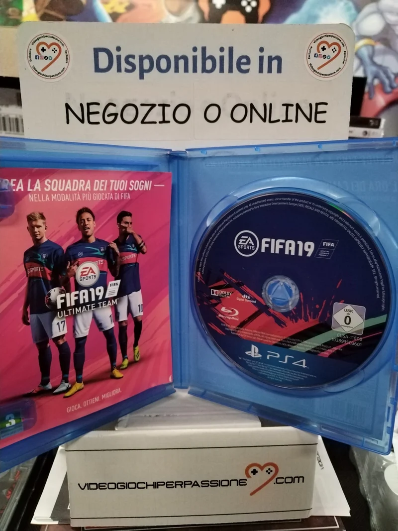 FIFA 19 CHAMPIONS EDITION PS4 (versione italiana-usato garantito)