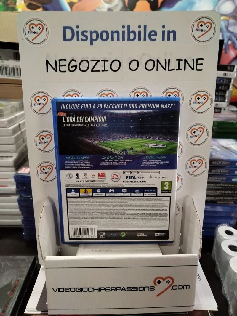 FIFA 19 CHAMPIONS EDITION PS4 (versione italiana-usato garantito)