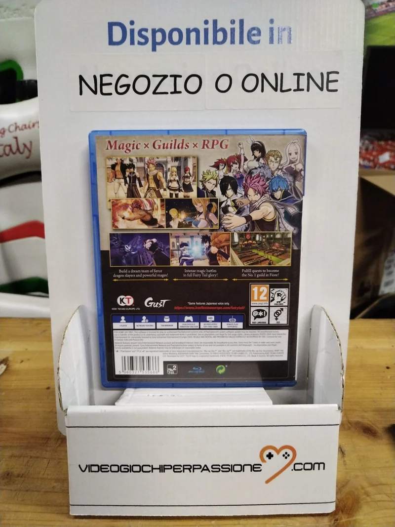 FAIRY TAIL PS4 (usato garantito)(versione europea)