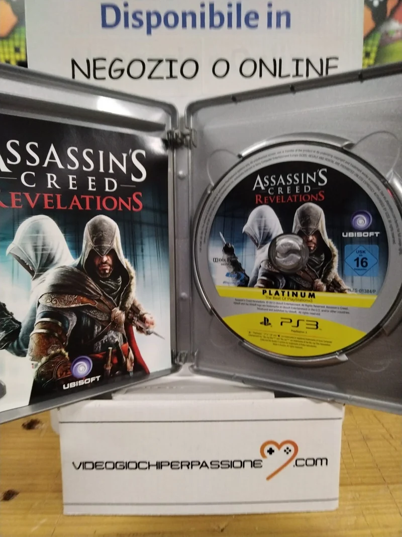 ASSASSIN'S CREED REVELATIONS PS3 (usato garantito)(versione italiana)