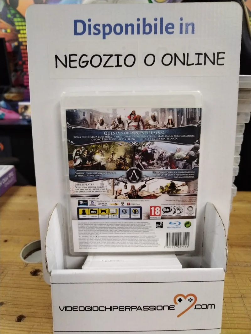 ASSASSIN'S CREED BROTHERHOOD PS3 (usato garantito)(versione ita.)