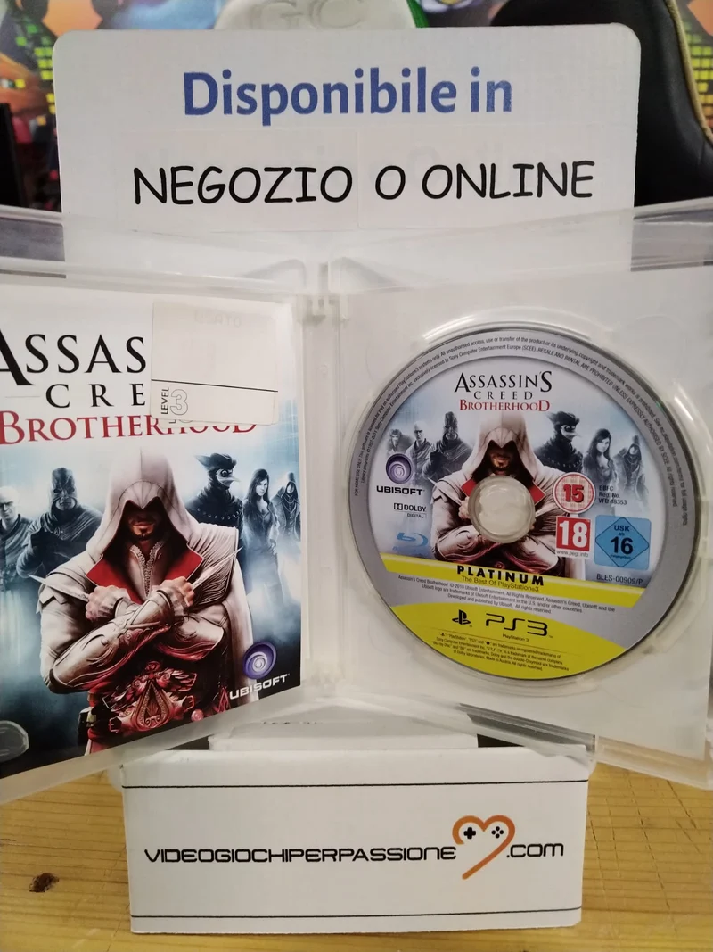ASSASSIN'S CREED BROTHERHOOD PS3 (usato garantito)(versione ita.)