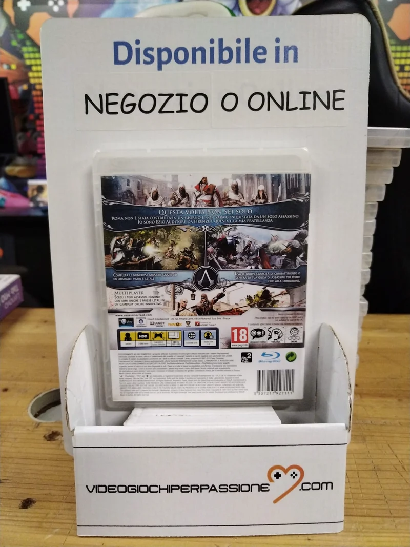 ASSASSIN'S CREED BROTHERHOOD PS3 (usato garantito)(versione ita.)