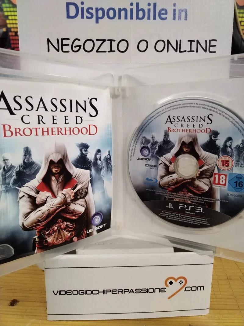 ASSASSIN'S CREED BROTHERHOOD PS3 (usato garantito)(versione ita.)