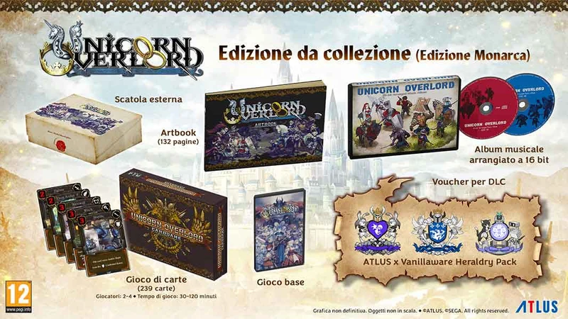 Unicorn Overlord Monarch Edition Playstation 5 Edizione Italiana